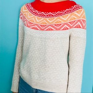 GAP Scandinavian angora sweater